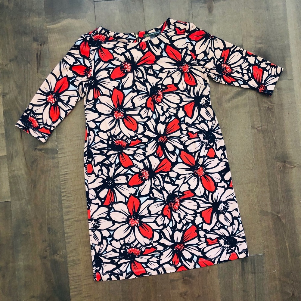 Floral Maternity Dress - M